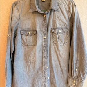 J Crew Factory Demin Shirt